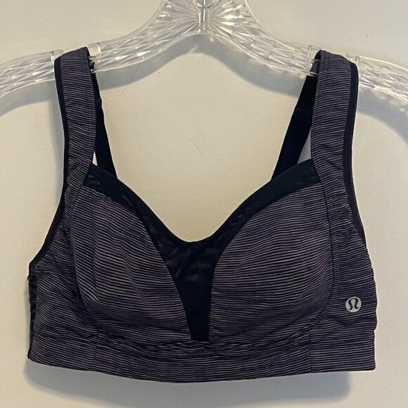 Lululemon Run Sports Bra 32C Purple - Picture 6 of 9